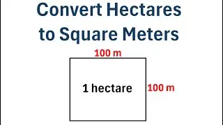 How to Convert Hectares to Square Meters