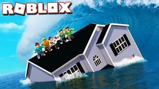 СТИХИЙНЫЕ БЕДСТВИЯ ЦУНАМИ ВЫЖИВАНИЕ В РОБЛОКС ► ROBLOX
