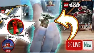 LIVE #4: Building and chatting with CrispBricks! (Star Wars LEGO)