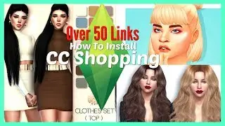 The Sims 4 CC Shopping Haul - Aka Free Stuff For Sims - Over 50 Links