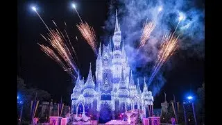 Cinderella Castle Frozen 'Let It Go' Celebration of Magic - Magic Kingdom Disney World