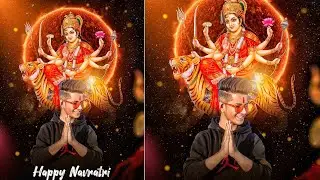 Navratri Photo Editing || PicsArt Navratri Special Photo Editing || Durga Puja Photo Editing 2022