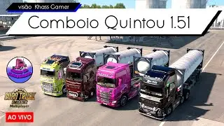 Gameplay Euro Truck Simulator 2 - Comboio Quintou