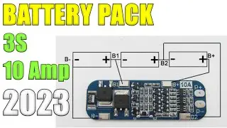 11.1V - Battery pack || With BMS