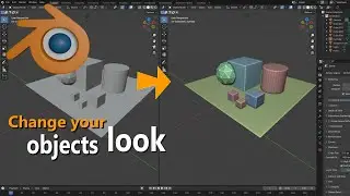 How to Change viewport displaying objects and background  in solid mode color and depth