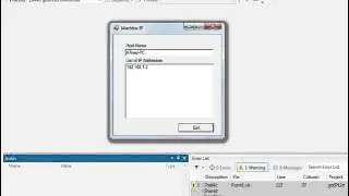 Displays Host Name and IP list in VB net