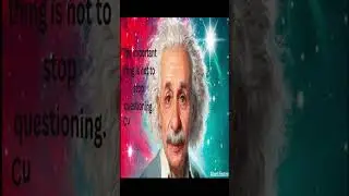 😍The important 🔥thing is not to stop🙏 questioning 🚀