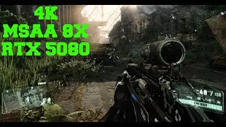 Crysis 3 - Max Settings 4K MSAA 8X RTX 5080 Laptop