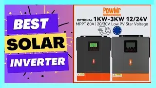PowMr Solar Inverter Hybrid 3KW 24V 1.6KW 12V MPPT 1.5KW 1KW