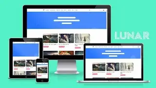 Plantilla Blogger Responsive para Blog Personal LUNAR (Configuración)