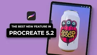 The Best New Feature In Procreate 5.2! (