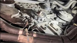 Замена переднего Сальника коленвала БМВ е60 N52 2.5