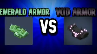 Emerald Armor VS Void Armor...⚔️😈