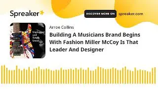Building A Musicians Brand Begins With Fashion Miller McCoy Is That Leader And Designer