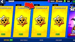 THANKS!!!! 🎁 FREE 100 STARR DROP OPENING! - brawl Stars Gifts