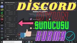 DİSCORDTA NASIL KOLAY BİR ŞEKİLDE KÜKEMMEL BİR OYUN SUNUCUSU KURULUR / YENİ SERİ / OBS