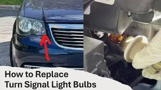 Replace FRONT Turn Signal Light Bulb in 5 Minutes!