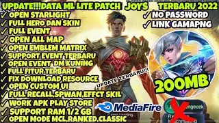 Data ML Lite 200Mb Full Event Patch Terbaru | Mlbb Lite | Ml Lite |Cara Atasi Lag Di ML