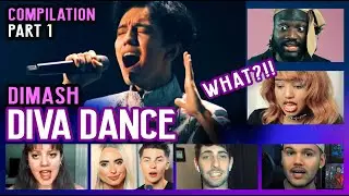 Incredible Voice! Dimash - Diva Dance (Bastau Concert) | Reaction Compilation