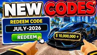 NEW CODES FOR DRIVING EMPIRE 2026 JULY 😱 FREE MONEY & ALL CARS! WORKING ROBLOX DRIVING EMPIRE CODES