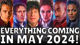 Every Doctor Who Item Coming in May 2024! The Doctor Who Merchandise Guide!