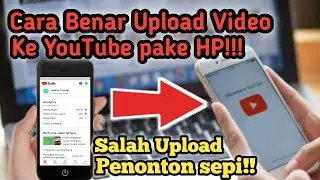 Cara upload video ke youtube menggunakan hp