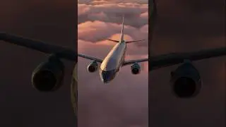 PMDG Boeing 737-800 at Sunset 