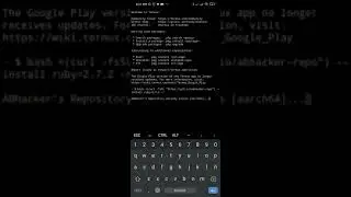 Install Ruby 2 in Android Termux in 20 secs.
