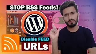 How to Disable Feed URLs in WordPress Website | How to Remove Feed URLs from Not Indexed URLs in GSC