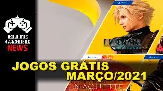 Jogos Grátis no PS4 e Ps5 mês Março de 2021 PSN Plus Lista OFICIAL