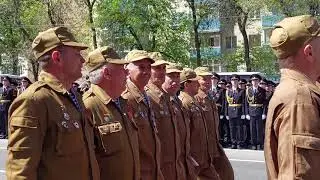 Парад 9 Мая. Выход Парада с площади / Уфа - 2023