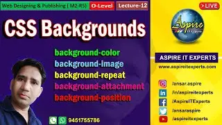 CSS Backgrounds | what is css background | background colour in html | website design