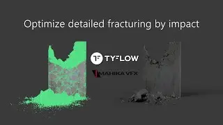 tyFlow Tutorial | Optimize detailed fracturing by impact