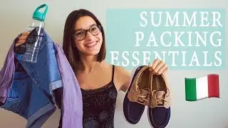 Italy Summer Packing Essentials!