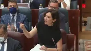 Isabel Díaz Ayuso compara la ideología del gobierno Socialista con la dictadura comunista de Cuba