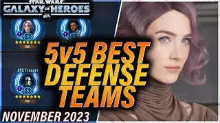BEST 5v5 DEFENSE TEAMS (November 2023) 