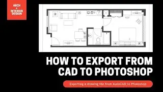 How to Export from AutoCAD to Photoshop