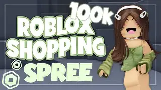 100K ROBUX SHOPPING SPREE! | ROBLOX