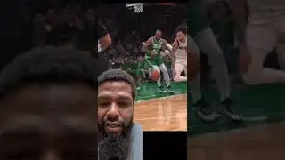 Dereck lively fell on Derrick white head