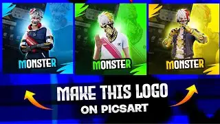 How To Make Free Fire Unique Logo | On Pixellab | How To Make Free Fire Gaming Logo