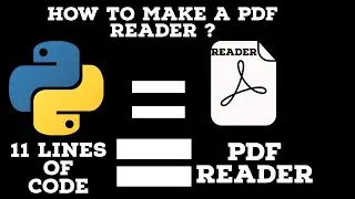 How to Make a Pdf Reader in Python