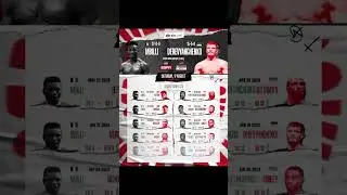 Up next! Mbilli vs Derevyanchenko.. predictions below 👇 ❓