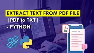 How To Extract Text from PDF File | Python | PDF to TXT | Project For Beginners