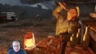 Вудуш пьет с капитаном в Metro Exodus