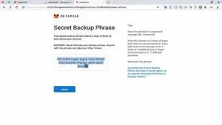 Как зарегистрировать кошелек metamask