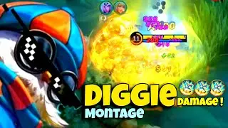 Diggie Damage Build Montage 2022 ~ Mobile Legends