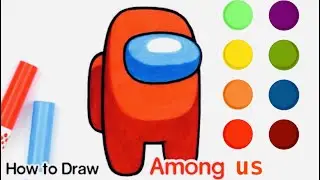 How to Draw AMONG US Game Character