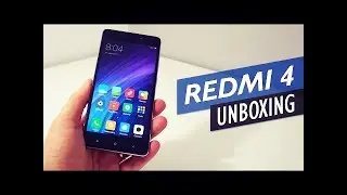 Unboxing and Setup of Redmi Mi 4 (Grey)
