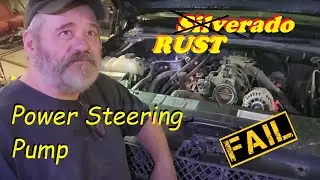 Silverado Power Steering and Water Pump Replacement.