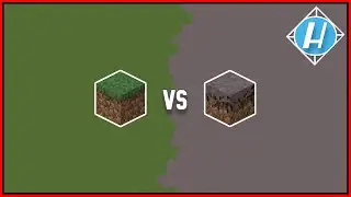 Grass vs Mycelium - Minecraft Short